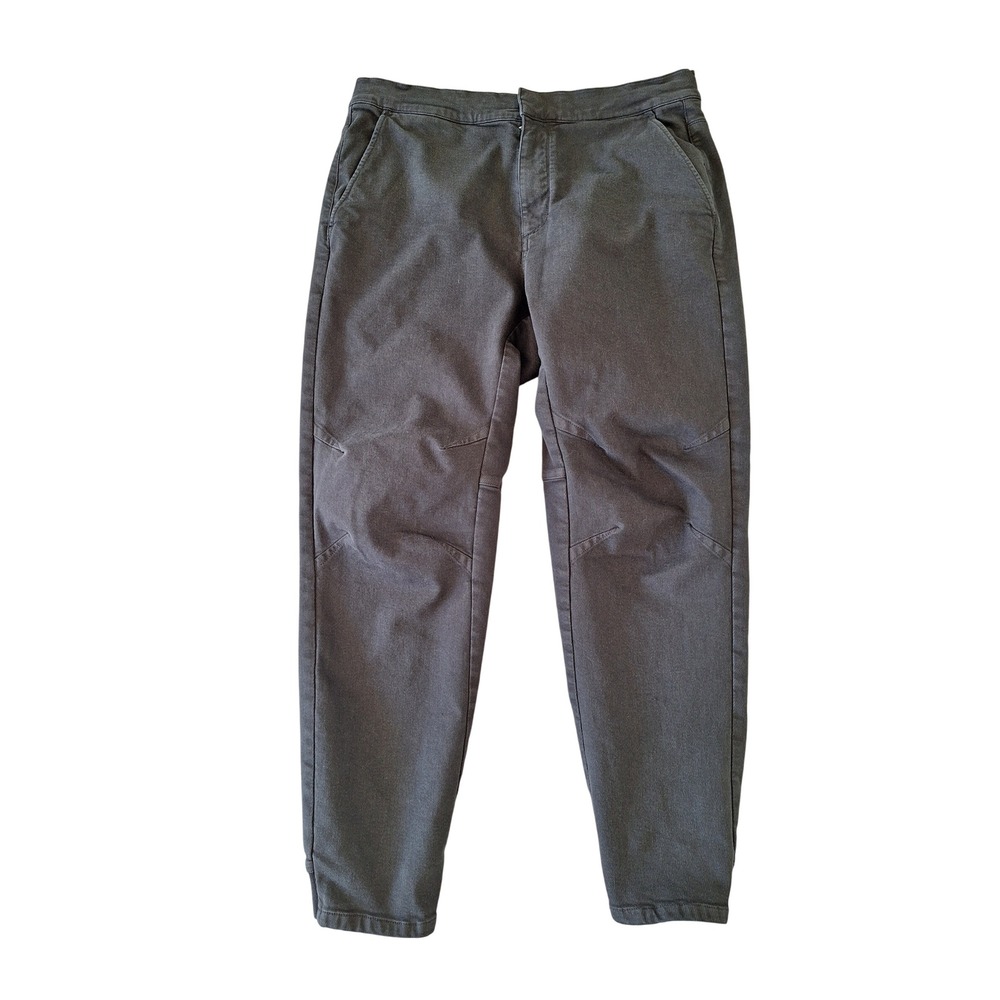 Rag & Bone Mens Charcoal Gray Cotton Blend Articulated Knee Jogger Pants Size L
